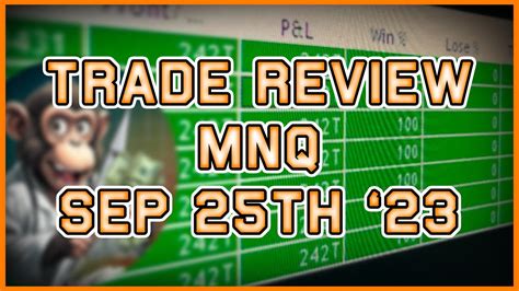 Order Flow Scalping Trade Review 230925 YouTube