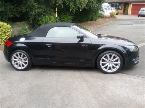 Black Audi Tt 2 Ltr Tfsi Convertible Lady Owner In Sutton Coldfield