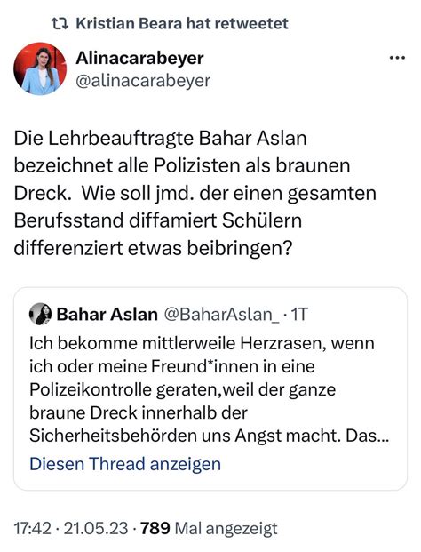 Polizeigr N Polizeigruen Mastodon Social On Twitter Richtig