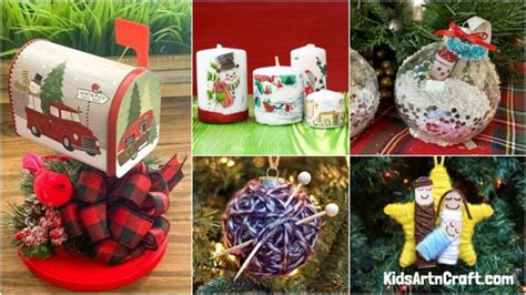 Easy Christmas Craft Ideas For Family - Kids Art & Craft