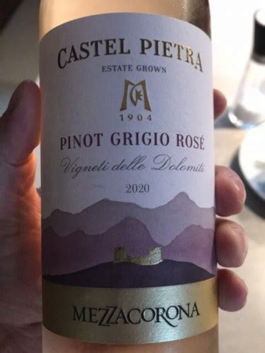 Mezzacorona Castel Pietra Pinot Grigio Ros Vivino Us