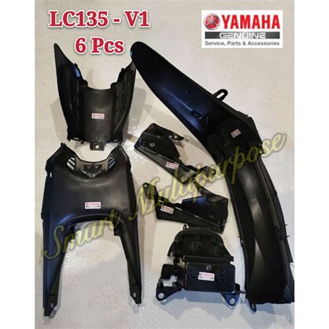 Yamaha Original Hly Lc V Black Inner Cover Full Set Cover Hitam