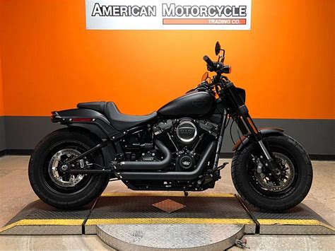 Harley Davidson Fxfb Softail Fat Bob Black Denim Bedford