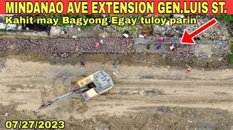 Kahit May Bagyong Egay Tuloy Parin Mindanao Ave Extension