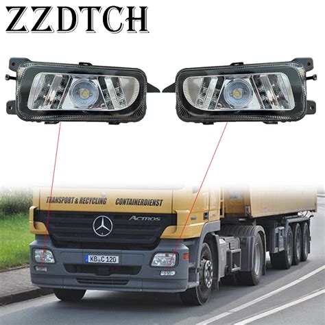 Pcs Led Fog Lamp For Benz Actros Mp Truck Fog Lamp