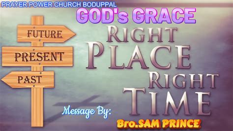 Revelations From The Book Of Ruth Grace Part 5 By Bro Sam Prince