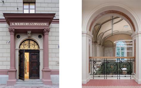 Wiederer Ffnung Wilhelms Gymnasium M Nchen Braun Architekten