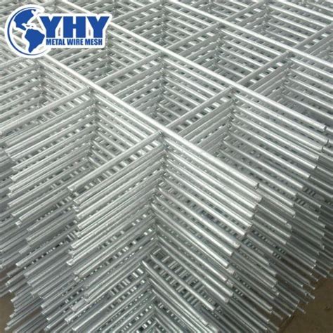 China 6 Gauge 4x4 Inch Galvanized Welded Wire Mesh Fence Sheet For