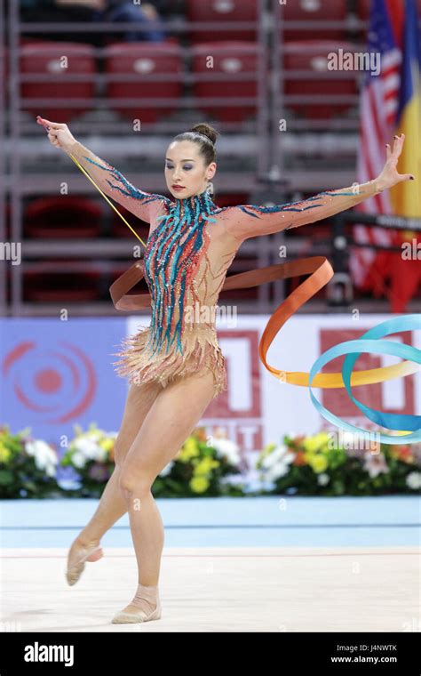 Sofia Bulgaria May Katsiaryna Halkina From Belarus Performs