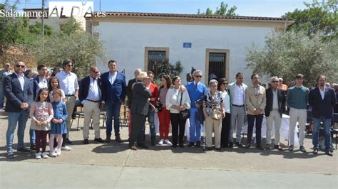 Ahigal De Los Aceiteros Rinde Homenaje A Julio Robles En Presencia De