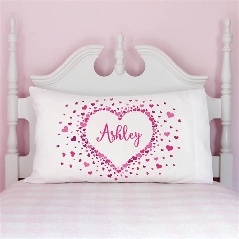 Personalized A Million Hearts Kids Pillowcase - Walmart.com