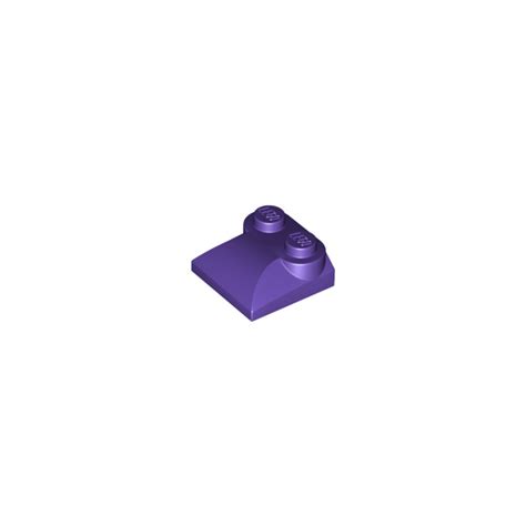 Lego Dark Purple Slope X Curved With Curved End Brick Owl