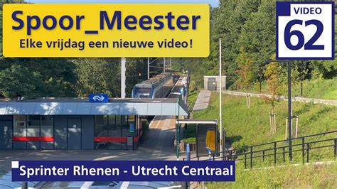 K Cabview Ns Trein Slt Rij Mee Met De Sprinter Van Rhenen Naar