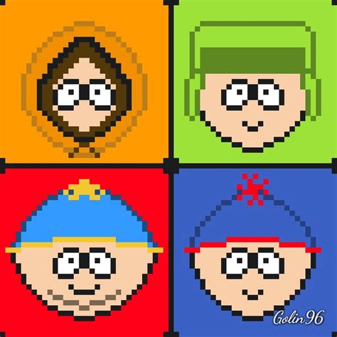 South Park South Park Pixel Art Art