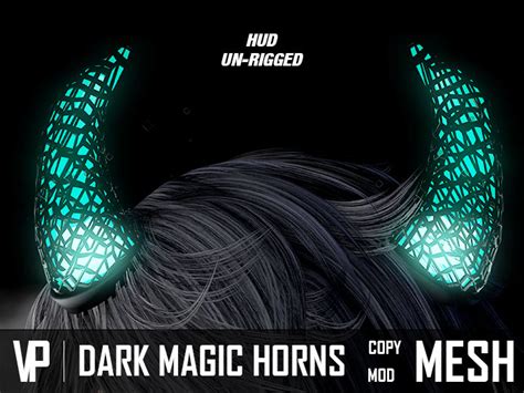 Second Life Marketplace Vp Dark Magic Horns