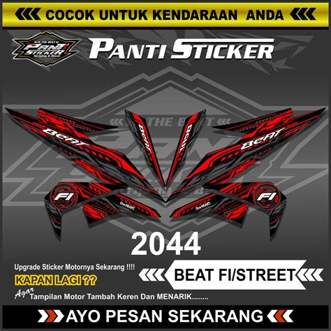 Jual Striping Sticker Semi Full Beat Fistreet 2016 2017 2018 2019