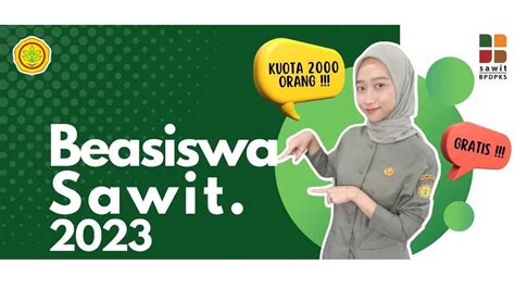 Berita Sawit Beasiswa SDM Sawit 2023 Dibuka 40 Program Studi Di 13