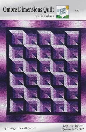 Ombre Dimensions Quilt Pattern In 2024 Quilt Patterns Quilt Sewing