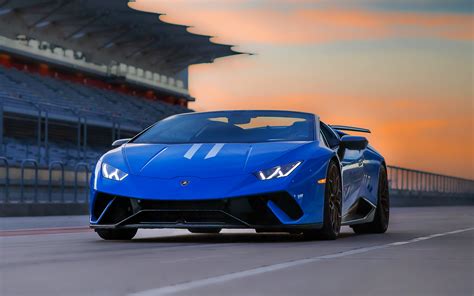 Descargar Fondos De Pantalla Lamborghini Huracan Roadster Vue De Face