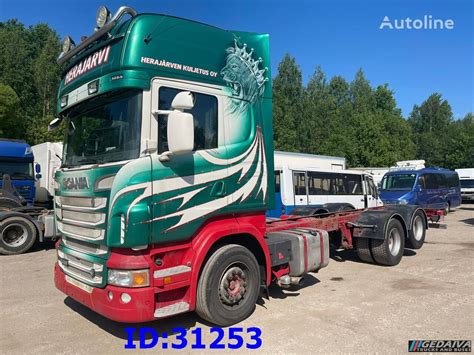 SCANIA R560 Chassis Truck For Sale Lithuania Vilnius ZP25939