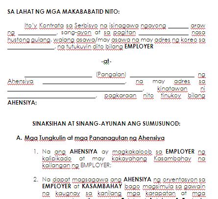 Halimbawa Ng Memorandum Of Agreement Tagalog Version Nehru Memorial