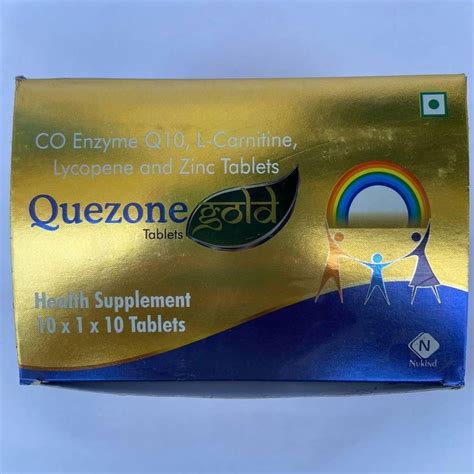 Co Enzyme Q L Carnitine Lycopene Zinc Tablets At Rs Box