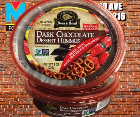 Boars Head Dark Chocolate Dessert Hummus Dessert Hummus Dark Chocolate Desserts Chocolate