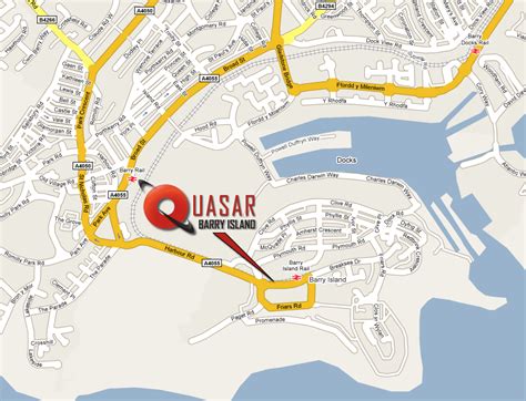 Barry Island Quasar Contact Map