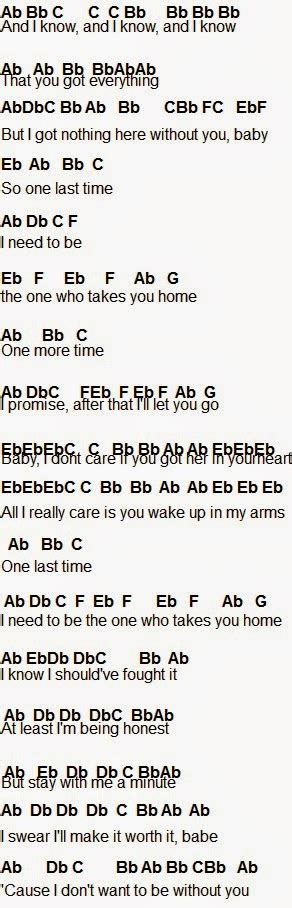 Flute Sheet Music: One Last Time