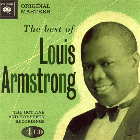 The Best Of Louis Armstrong The Hot Five And Hot Seven Recordings De