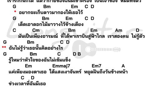 คอร์ดเพลง เก็บดาวมาให้เธอ Archives Lenguitar เล่นกีต้าร์