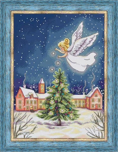 The Christmas Fairy Cross Stitch Pattern Code Mls 058 Milana Love