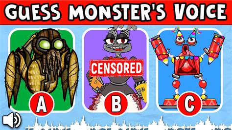 New Wubbox Monster Guess Monster S Voice My Singing Monsters Pt