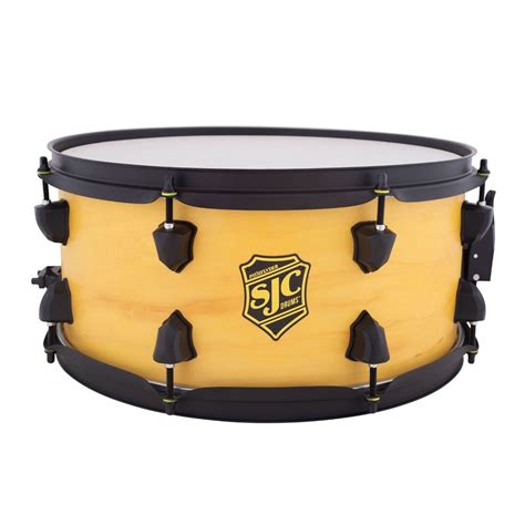 OFFLINE SJC Drums Pathfinder Snare 14 X 6 5 Wicked Yellow Satin