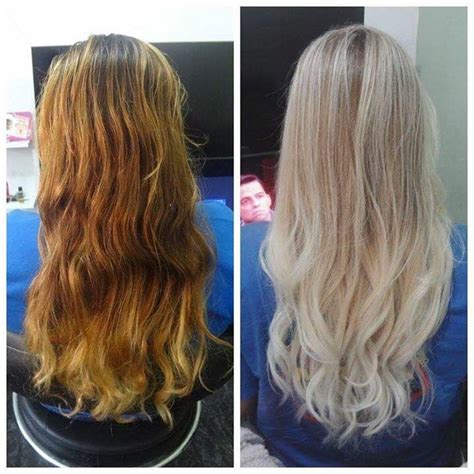 Violeta Genciana Cabelo Loiro Antes E Depois