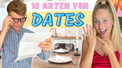 10 Arten Von Ersten Dates Youtube