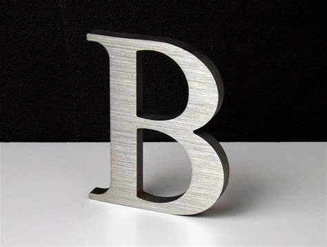 Mm High Brushed Stainless Steel Letters Metal Letters