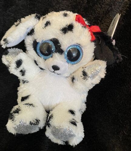 Keel Toys Animotsu Dalmatian Digger Dog Soft Plush Teddy Toy Ebay