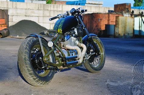 Honda Vt600 Shadow Vlx Bobber Bikermetric