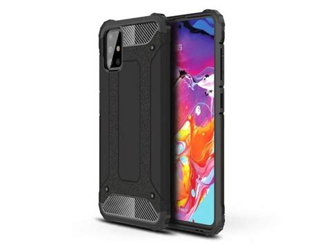 Hybrid Armor Case Odolné Pouzdro Pro Samsung Galaxy A51 černé Jhmobilcz