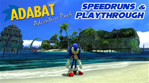 Sonic Generations Adabat Adventure Pack Speed Runs And Playthrough