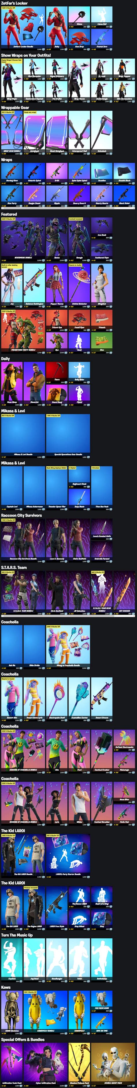 La Boutique Fortnite Du Jeudi Avril