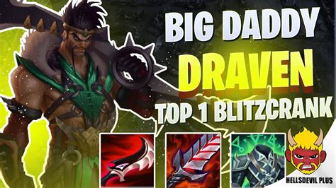 Big Daddy Draven Chad Gameplay Ft Top Blitzcrank Wild Rift