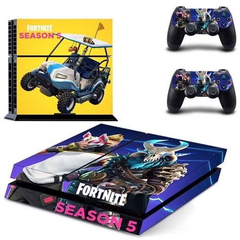 Fortnite Season 5 Ps4 Skin Vinyl Autocollant Decal Sticker Pour Sony