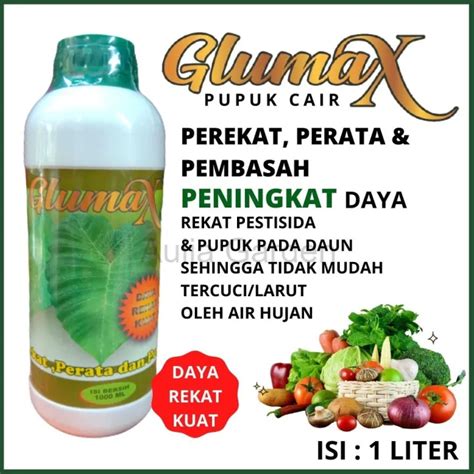 Glumax Perekat Perata Pupuk Dan Pestisida Untuk Tanaman Lazada Indonesia