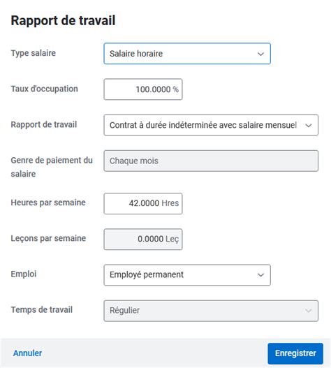 Comment saisir les heures effectuées par un collaborateur avec un