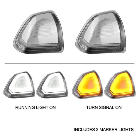 Mua Jinfili Switchback Led Ram Side Mirror Turn Signal Light Running