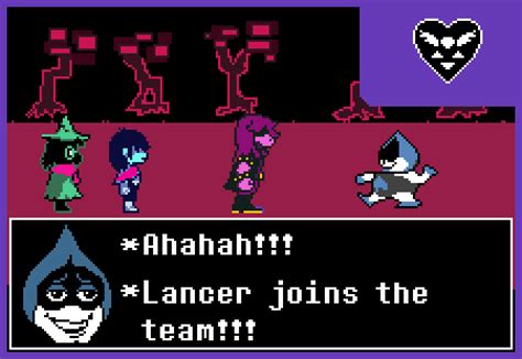 Pixilart Deltarune Lancer Smug Face By Snifberg