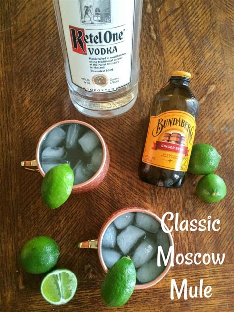 Moscow Mule Recipe Classic Drink With Limes Vodka And Ginger Beer