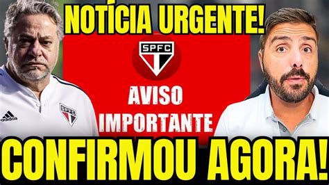 URGENTE CONTRATO ASSINADO AGORA ELE VAI RENOVAR O SPFC NOTICIAS